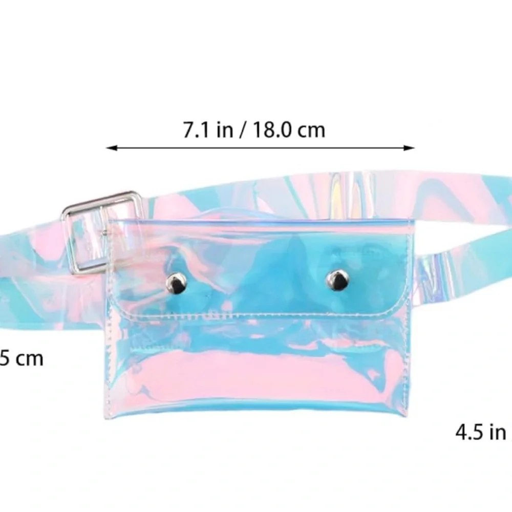 Holographic Clear Fanny Pack